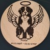 Bernese mountain dog guardian angel