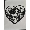 copy of Newfoundland dog guardian angel