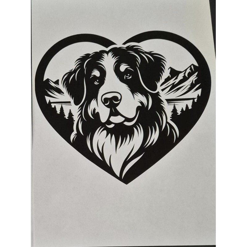 copy of Newfoundland dog guardian angel