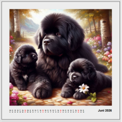 copy of Kalender 2024 - Quadratisch - schön - groß