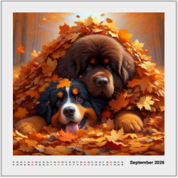 copy of Kalender 2024 - Quadratisch - schön - groß