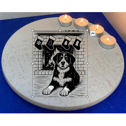 Berner wartet auf Weihnachten