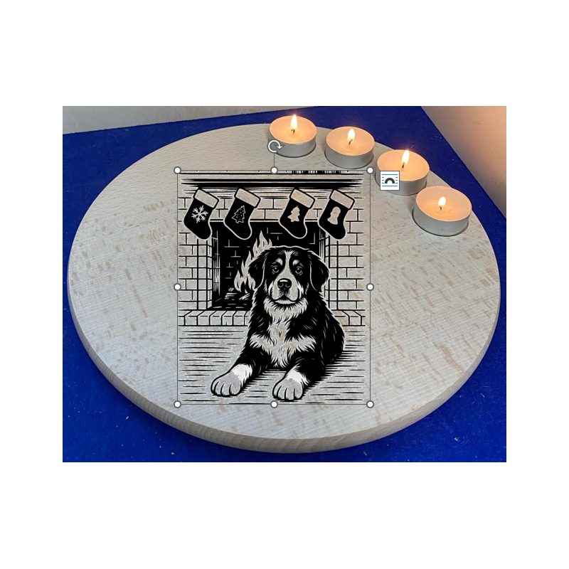 Berner wartet auf Weihnachten