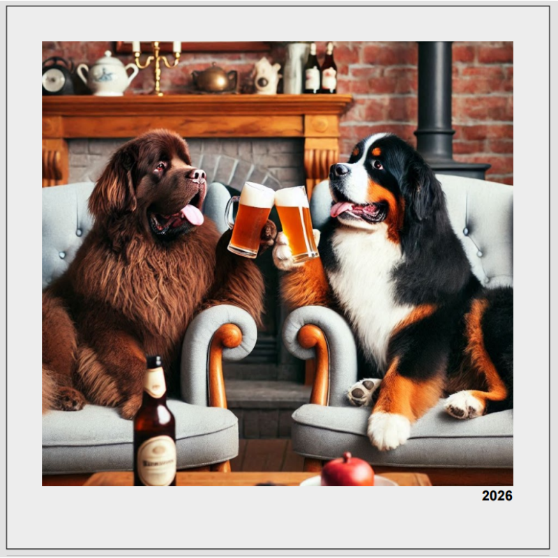 copy of Kalender 2024 - Quadratisch - schön - groß